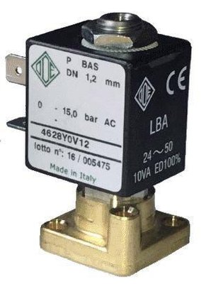 Електромагнітний клапан для компресорів 3/2 ходовий ODE 4628Y0V12 Н.З. 0-15 bar 220VAC 4628Y0V12-220AC фото