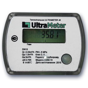 Лічильник тепла UltraMeter-M DN 15 UMM15 фото