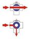 Кульовий кран DE PALA 3-ходовий байпасний dn 20 (3/4") з електропривідом 7064-sharovyj-kran-de-pala-3-khodovyj-bajpasnyj-3-4-20-mm-s-elektroprivodom фото 2