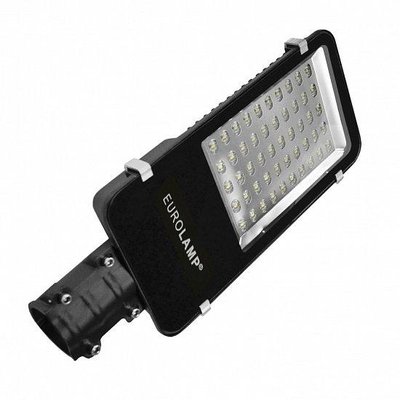 Вуличний консольний світлодіодний світильник EUROLAMP класичний SMD 50 Вт 6000 K LED-SLT3-50w(smd) фото