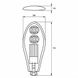 Уличный консольный светодиодный светильник EUROLAMP классический COB 100 Вт 6000 K LED-SLT1-100w(cob) фото 3