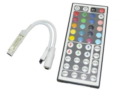 RGB Контроллер mini 6 А - И.К. 44 кнопки rgb-kontroller-mini-6-a---ik-44-knopki фото