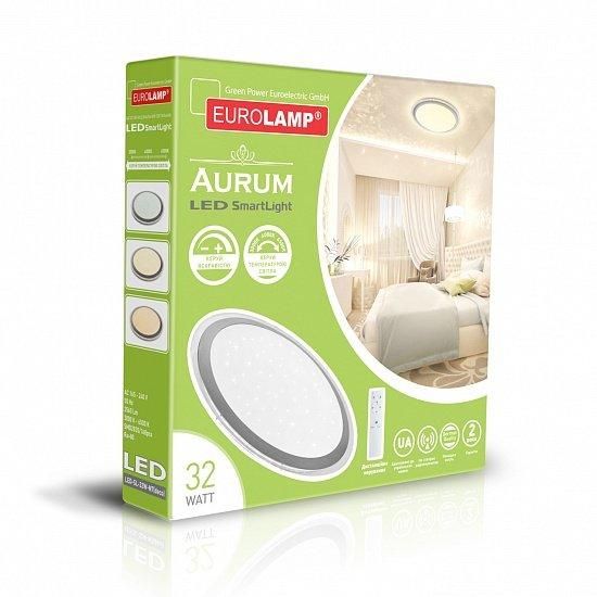 Светодиодный светильник SMART LIGHT LED EUROLAMP Aurum 32W 3000K-6000K LED-SL-32W-N8(deco) фото