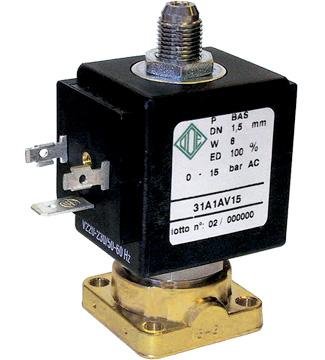Электромагнитный клапан для компрессоров 3/2 ходовой ODE 31A1AV15 Н.З. 0-15 bar 220VAC 31A1AV15-220AC фото