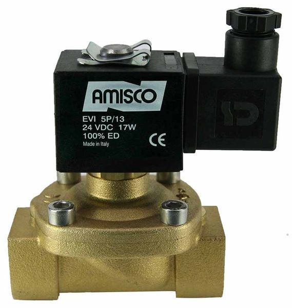 Электромагнитный клапан GEVAX 1901 3/4&rdquo; комбинированного действия НО 0 - 6 bar NBR 24VDC 1901-AHNE006-200-24DC фото
