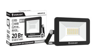 Прожектор светодиодный ENERLIGHT MANGUST 20 Вт 6500 K MANGUST20SMD80С фото