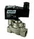 Електромагнітний клапан для пари GEVAX 4911C 1/2" Н.В. 0.5 - 10 bar +180C PTFE 220VAC 4911C-ABPD010-120-220AC фото 1