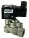 Электромагнитный клапан для пара Gevax 4911C 1/2" Н.О. 0.5 - 10 бар +180C PTFE 24VDC 4911C-ABPD010-120-24DC фото 1