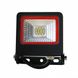 Прожектор світлодіодний EUROLAMP SMD чорний з радіатором NEW 10 Вт 6500 K LED-FL-10 (black) new 900 Лм LED-FL-10(black)new фото 1