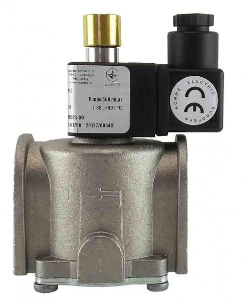 Электромагнитный клапан газовый MADAS M16/RMC N.C. DN15 Р0,5 (муфтовый) Н.З. 220VAC M16/RMC N.C. 15 500mbar 220AC фото