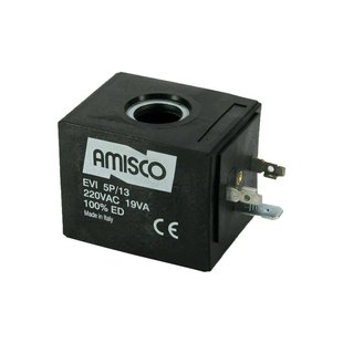 Соленоидная катушка для электромагнитного клапана AMISCO EVI 5P/13 220VAC 19VA EVI 5P/13 220V фото