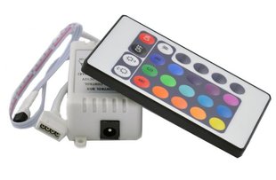 RGB-Контроллер 12 А-IR-24 кнопки rgb-kontroller-12-a-ir-24-knopki фото