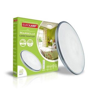 Светодиодный светильник SMART LIGHT LED EUROLAMP Marseille 60W 3000K-6000K LED-SL-60W-N2(deco) фото