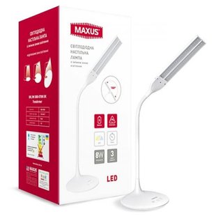 Умная настольная LED лампа MAXUS DKL 8 Вт (1-MAX-DKL-001-05) 1-MAX-DKL-001-05 фото