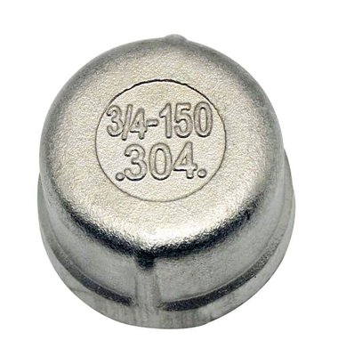 Заглушка с внутренней резьбой AISI304 DN20 (3/4") CAV-20-S304 фото