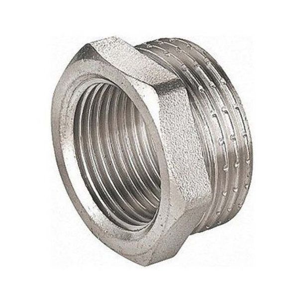 Футорка никелированная Gross DN 8х15 (1/4"-1/2") SF61N0402 фото